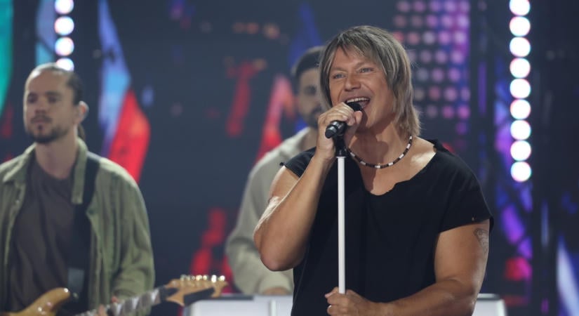 Színpadon harapós rocker, otthon szolid családapa Kovács Áron