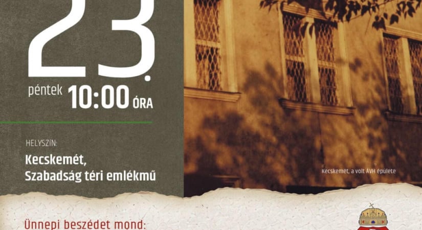 Október 23-i városi megemlékezés