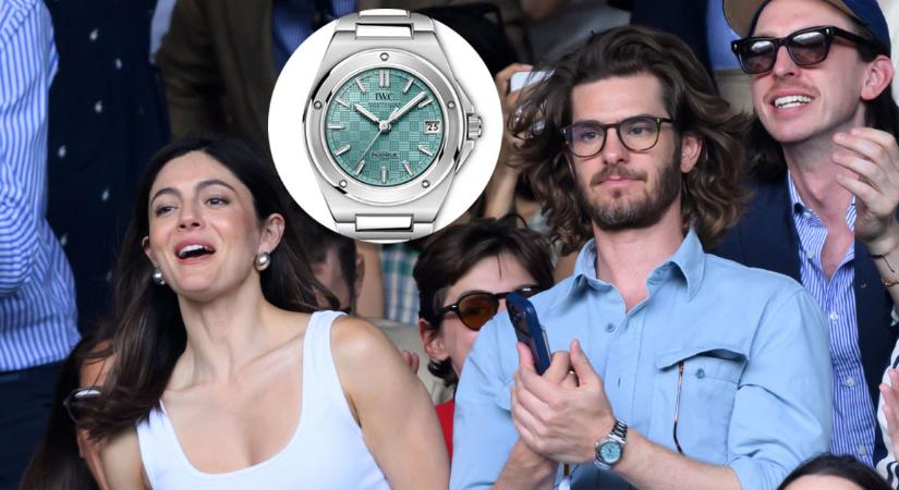 Andrew Garfield IWC-je Wimbledon egyik legmenőbb órája