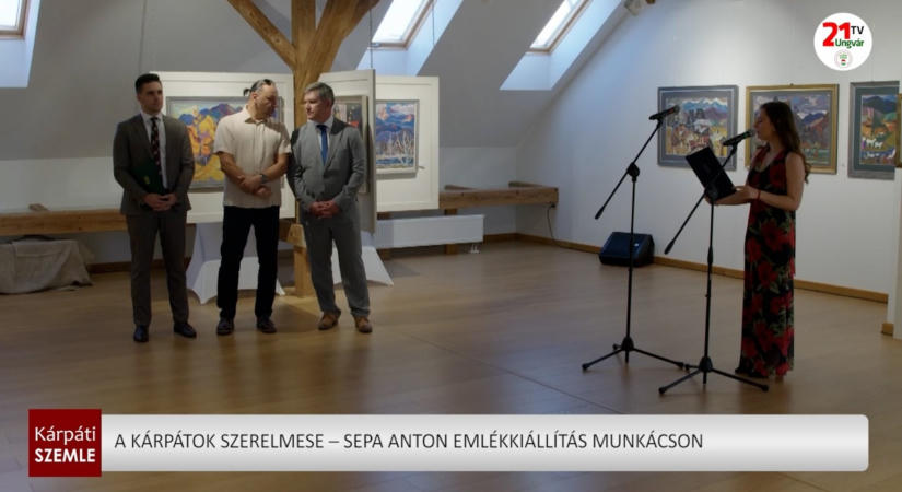 A Kárpátok szerelmese – Sepa Anton emlékkiállítás Munkácson (videó)