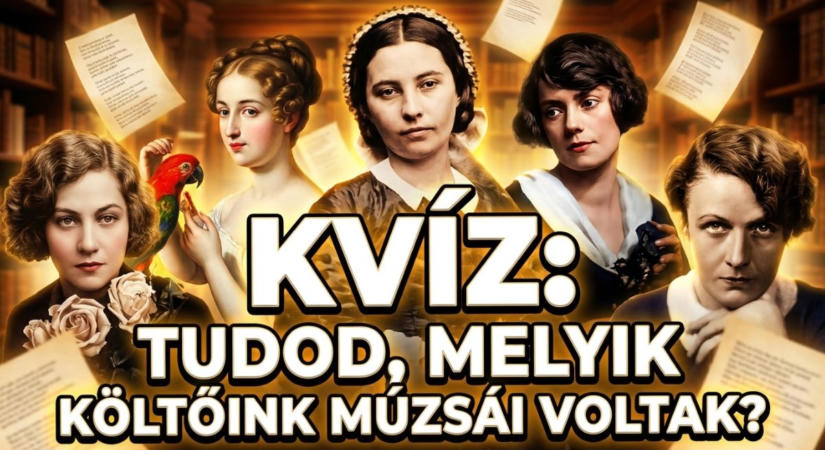Irodalom kvíz: Minden nagy vers mögött ott áll egy nő. Meg tudod nevezni őket?