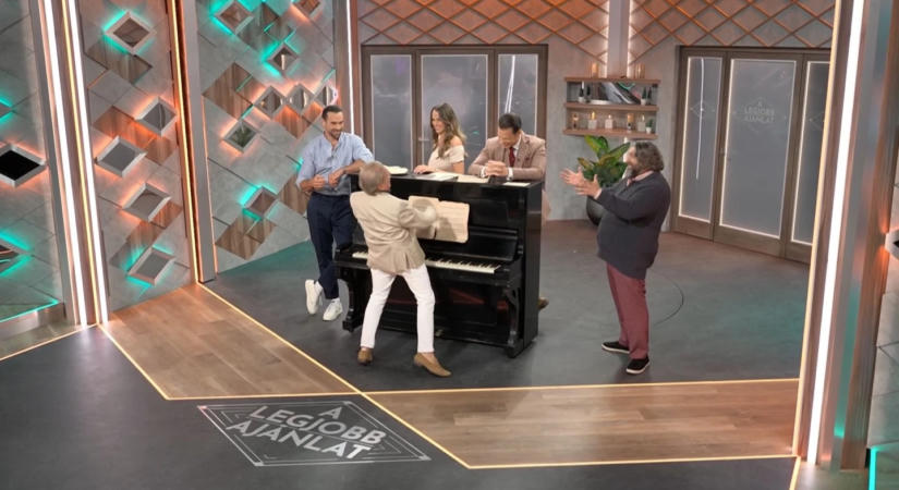Polgár Árpád saját dallal lepte meg A legjobb ajánlat Felfedezőit