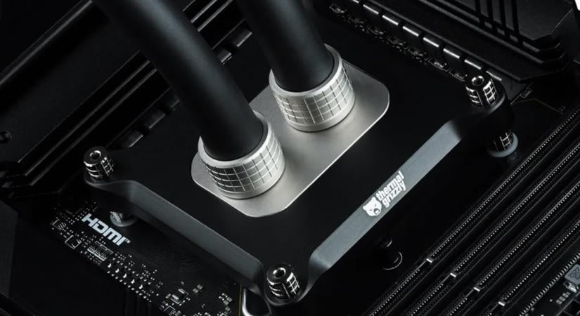 A Thermal Grizzly új folyadékhűtő blokkja már az érkező Intel Nova Lake processzorokat is támogatja