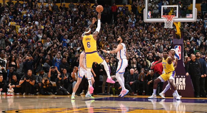LeBron James megdöntötte a megdönthetetlennek hitt pontrekordot