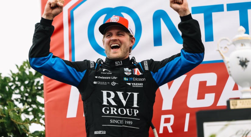 Tökéletes stratégiával hiúsította meg Roman Grosjean első IndyCar-győzelmét Marcus Ericsson