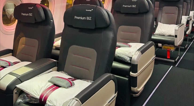 London, Mallorca, Málaga: Az Eurowings dönthető prémium üléseket vezet be európai járatain