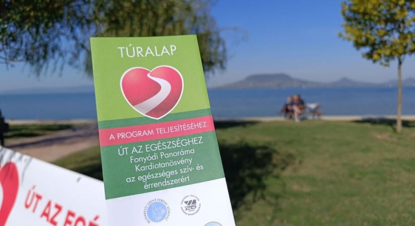 Ne hagyd ki, ha arra jársz! – Átadták Fonyódon az ország legszebb és legegyedibb kardiótanösvényét