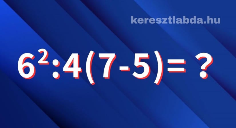 Matek feladat: Két szabály, egy sor, három lehetséges válasz