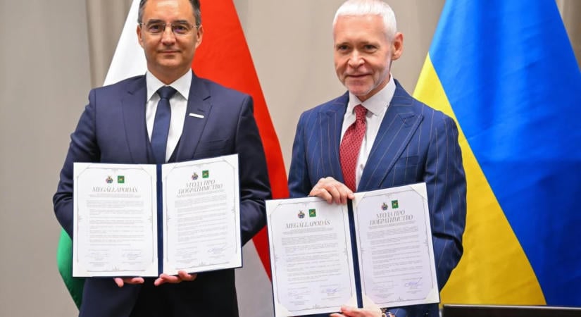 Testvérvárosi megállapodást kötött Debrecen és Harkiv