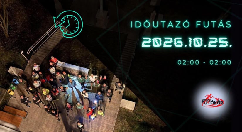 Hajnali kettőkor rajtolnak és érnek célba a dorogi időutazó futók