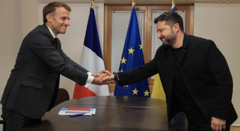 Zelenszkij: Ukrajna megkapta Franciaországtól az összes fegyvergyártási engedélyt