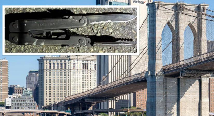 A New York-i rendőrség lelőtt egy férfit, aki felmászott a Brooklyn híd kábeleire