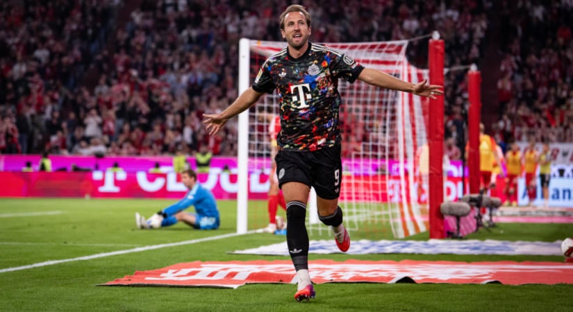 Harry Kane történelmet írt az Union Berlin elleni kiütés során!