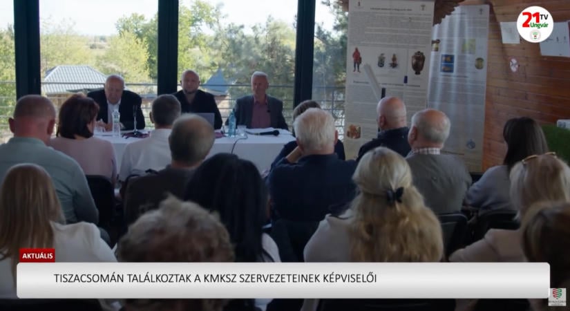 Aktuális (2026. 09. 28.) – Tiszacsomán találkoztak a KMKSZ szervezeteinek képviselői (videó)