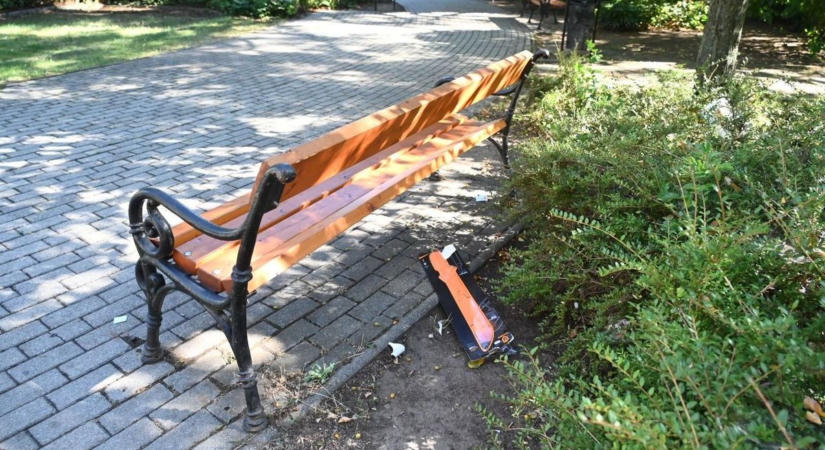 Szerelemféltés miatt került elő a machete Szolnok belvárosában: videón a zagyvarékasi férfi elfogása