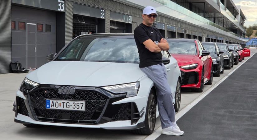 Győri szívvel: 400 lóerős méregzsák vs. 639 lovas sportkombi – brutális Audikat nyúztunk a Hungaroringen