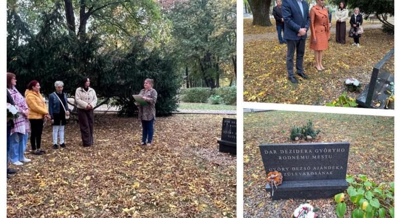 Győry Dezső emléke előtt tisztelegtek