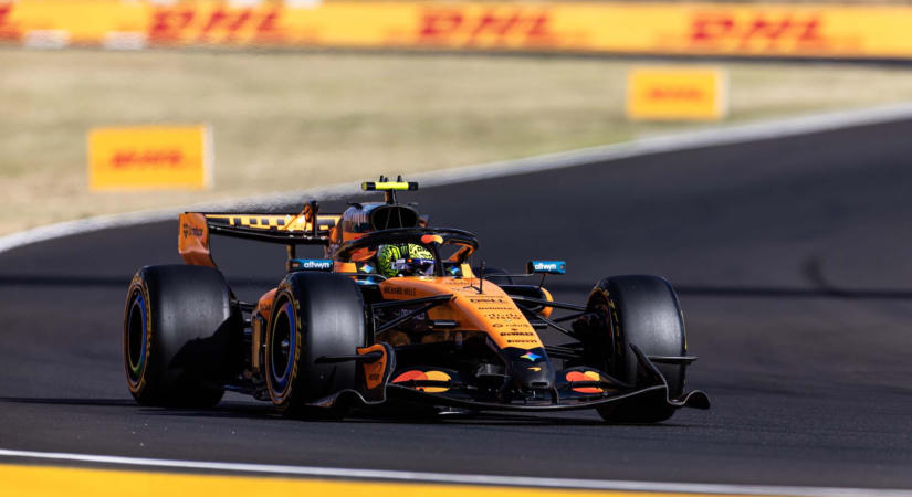 Norris saját magát is meglepte a hungaroringi rajtelsőséggel