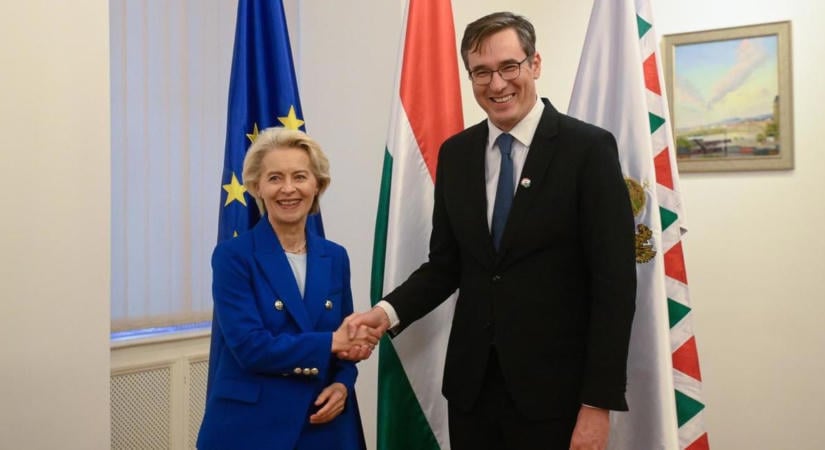 Ursula von der Leyent fogadta Karácsony Gergely a Városházán