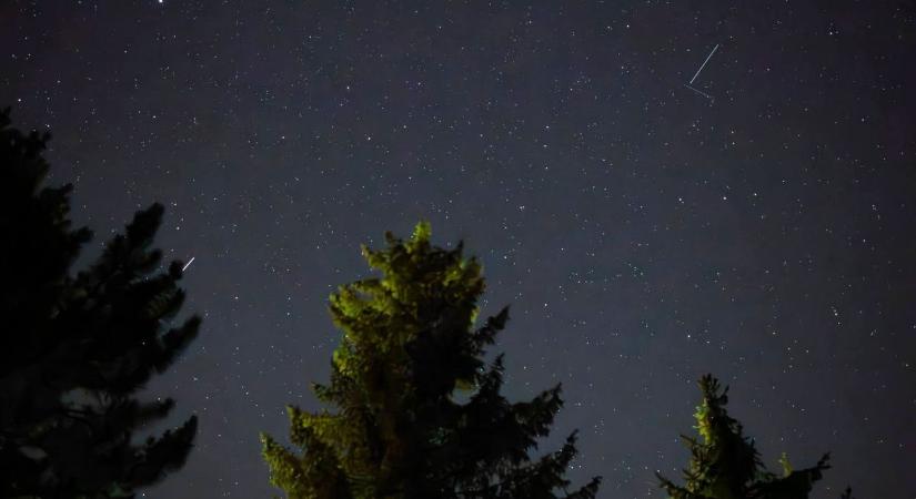 Megérkeztek az első Perseidák Heves egén, már fotókon is látható a csillaghullás