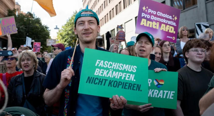 Tömegtüntetések Németországban: "Azonnal tiltsák be az AfD-t"