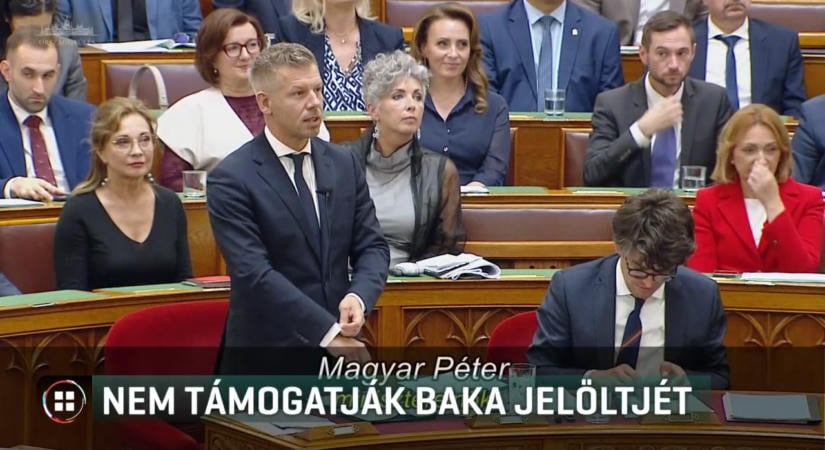 Magyar Péter: várhatóan nem támogatja a Tisza Szathmáry Zoltán legfőbb ügyésszé választását