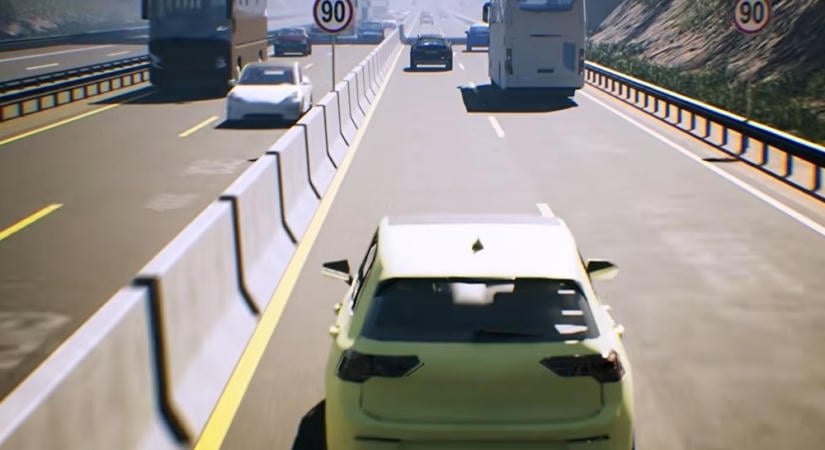 Videón, hogyan változik meg az M1-es forgalmi rendje