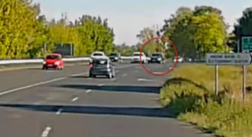 Őrült BMW-s okozott pánikot Somogyban, videón a döbbenetes akció!