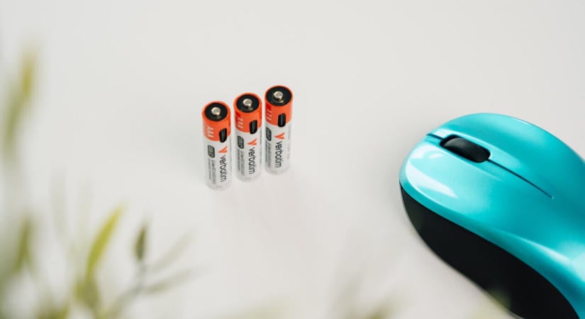 USB-C porton keresztül tölthető AA és AAA formátumú akkumulátorokkal rukkolt elő a Verbatim