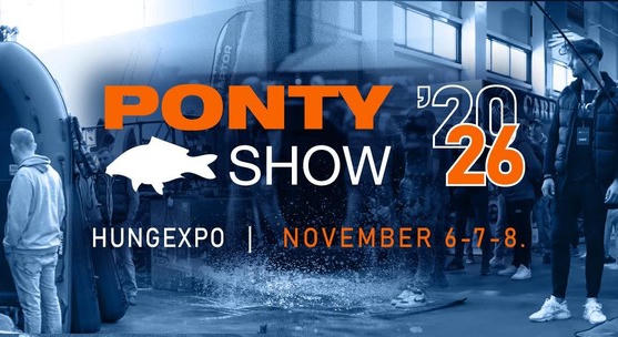 PontyShow 2026 – Horgász kiállítás és vásár