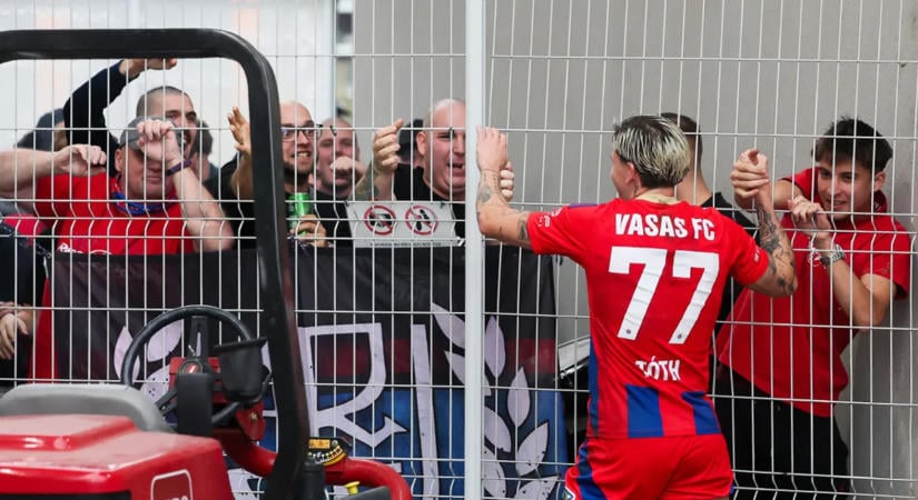 Tóth Milán a rácson túliakkal is ünnepelt, gyerekek a lelátók – ilyen volt a Vasas–Kisvárda