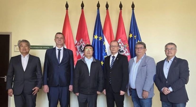 Kínai üzleti delegáció járt Nagykanizsán – új befektetések jöhetnek?