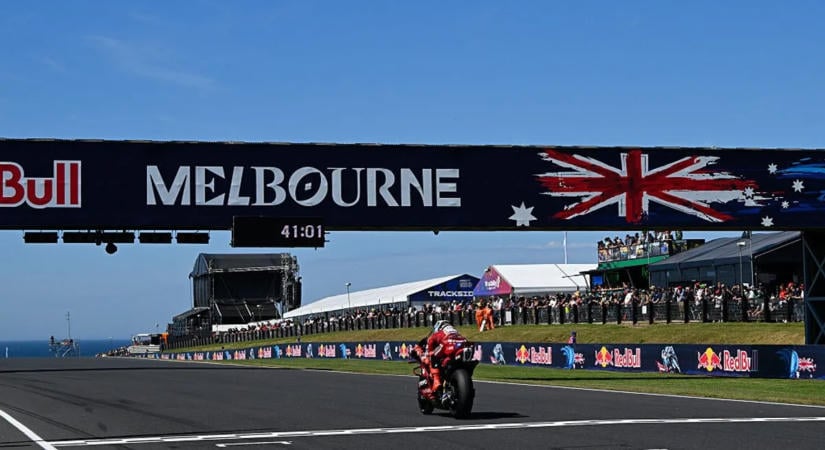 Hívatlan vendég zavarta meg a MotoGP ausztráliai edzését – VIDEÓ
