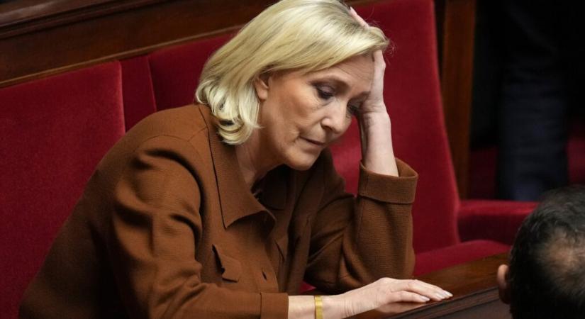 Marine Le Pent három év börtönbüntetésre ítélték