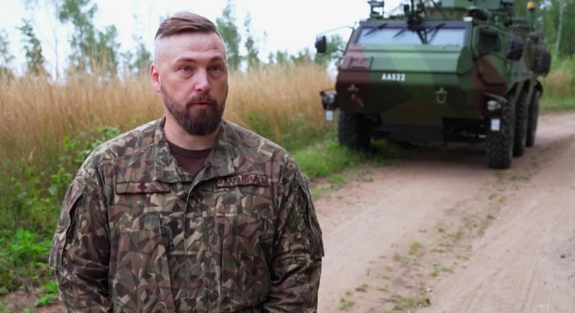 Olasz NATO-vadászgép lőtt le egy drónt Lettország légterében