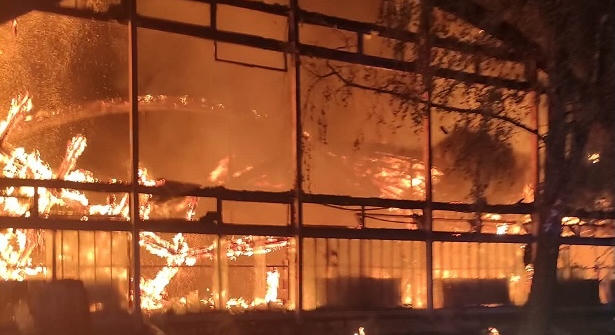 Tűz pusztított a salgótarjáni Medves Hotelben