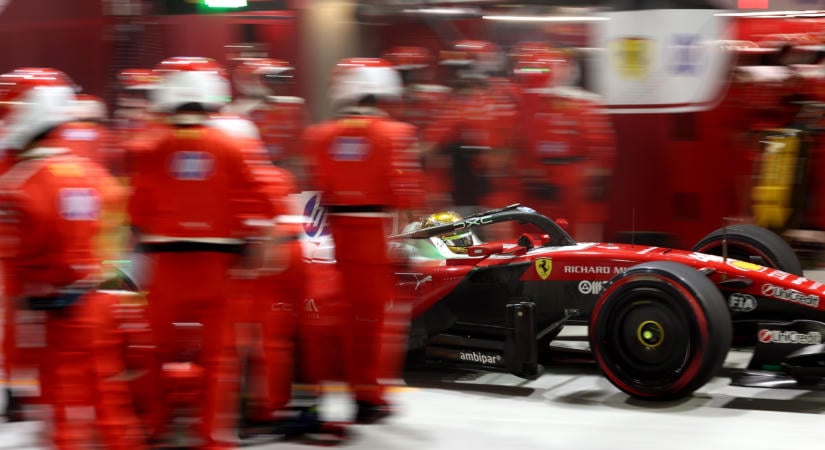 Rosszul lett a szingapúri futam után Hamilton