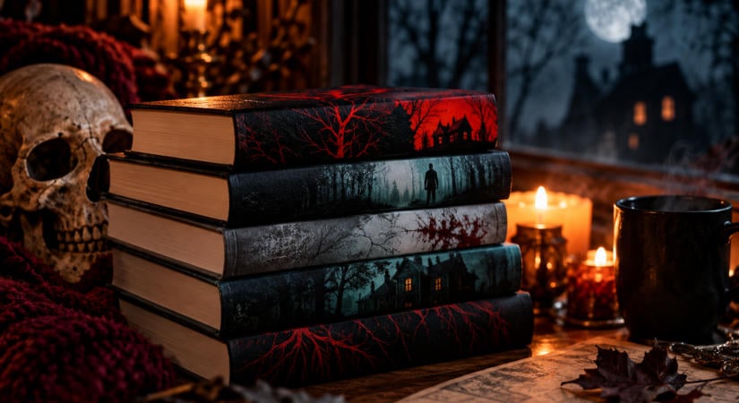 5 friss horror könyv, amitől kiráz a hideg – tökéletes olvasmányok Halloween előtt