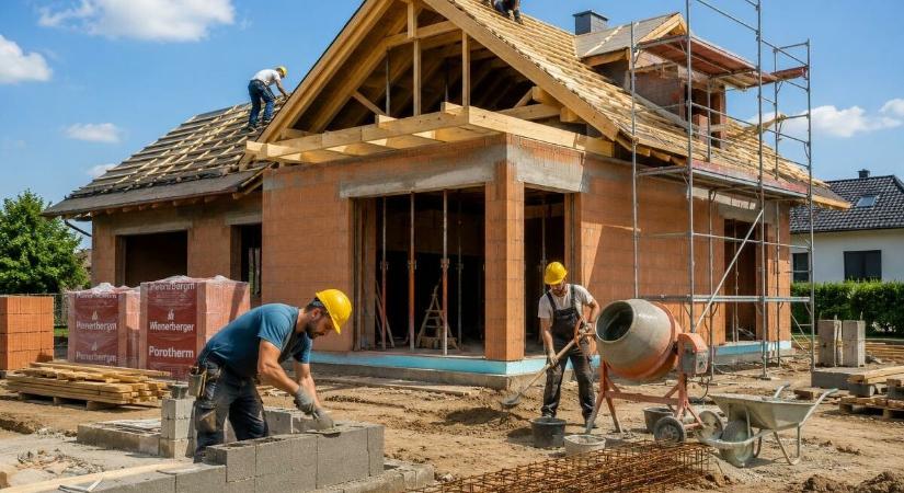 Mindenki saját házat akar de nincs elegendő kivitelező