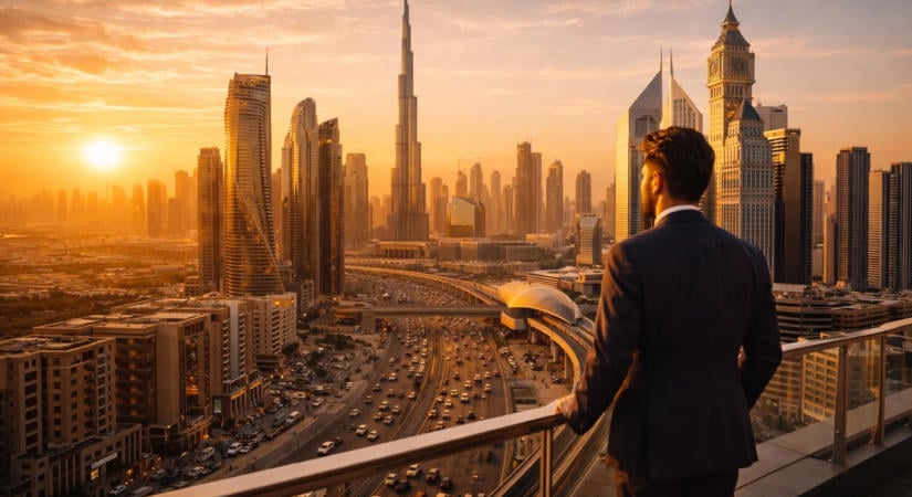 A dubaji ingatlanpiac elérhette mélypontját,