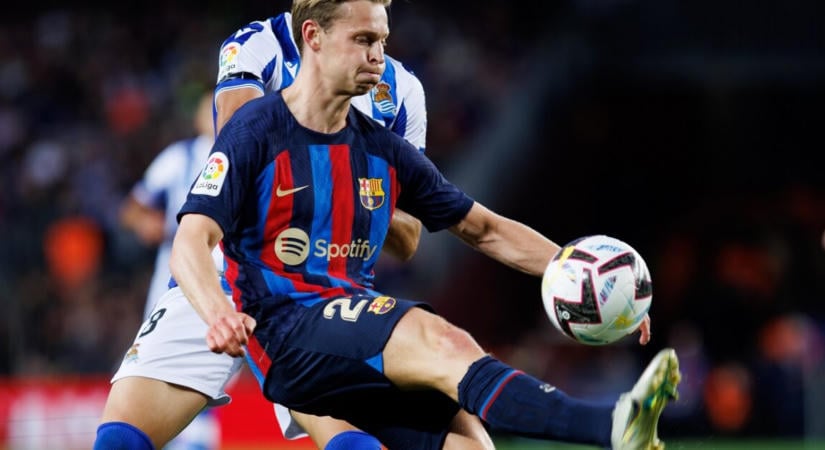 Elutasította a Liverpool első ajánlatát a Barcelona Frenkie de Jongért