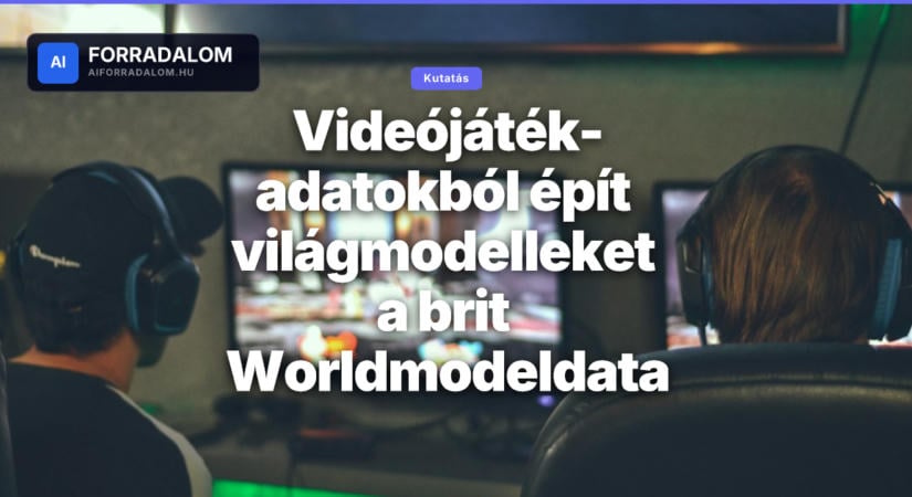 Videójáték-adatokból épít világmodelleket a brit Worldmodeldata
