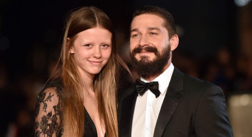 Újabb hollywoodi házasság ért véget: válik Shia LaBeouf és Mia Goth