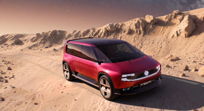 Ismét a múltjából merít a Renault! Íme az első Espace alapján megálmodott E-Space!