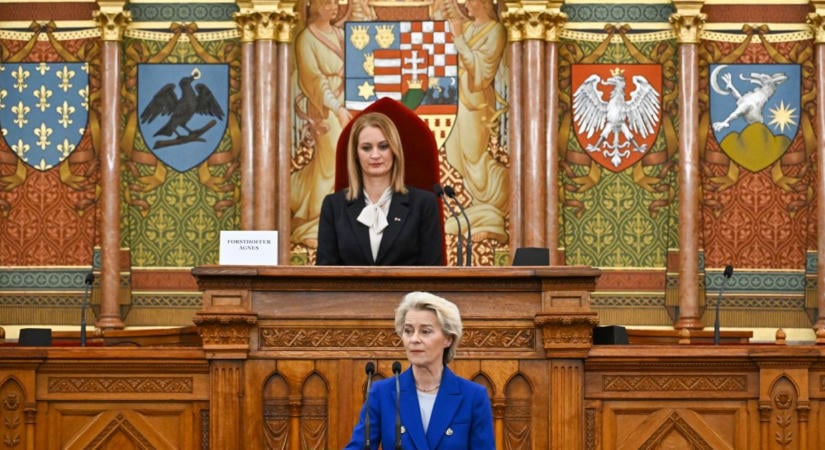 Von der Leyen: Magyarország világossá tette, hogy a demokratikus visszacsúszás visszafordítható