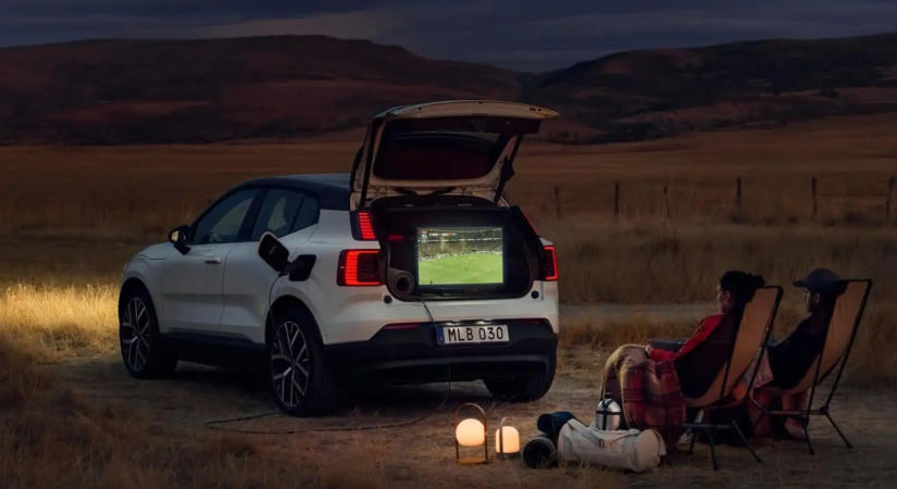Áramforrás lehet a Volvo, 3000 wattig ad áramot az EX30 akkumulátora