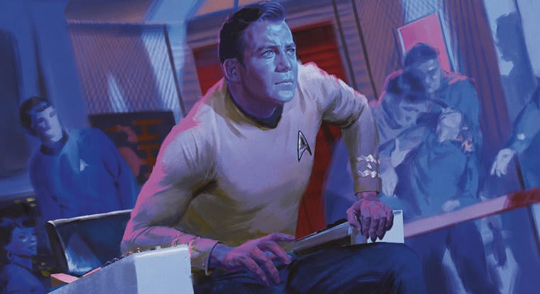Baj van kapitány, átok ül a Star Trek kártyákon