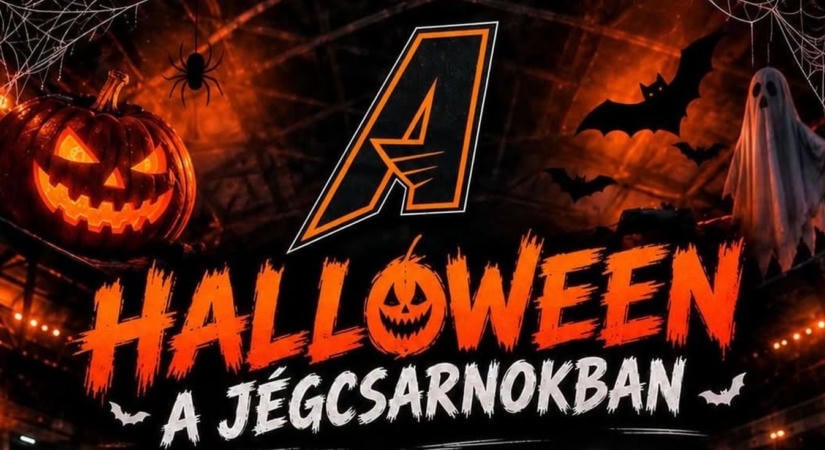 Halloweenre hangol a dunaújvárosi jégcsarnok