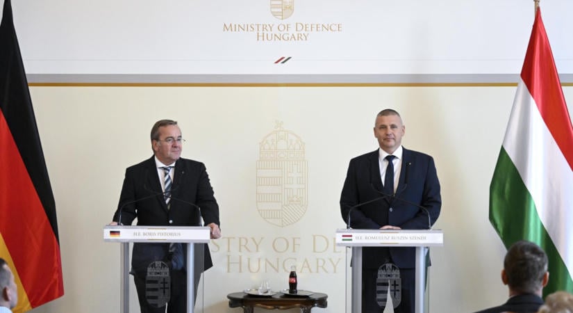 Erősödni fognak a német-magyar védelmi kapcsolatok, a német szakminiszter Ruszin-Szendi Romulusznak köszönte meg, hogy Magyarország visszatért Európába