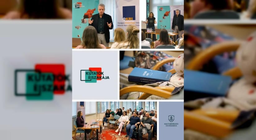 Nagy érdeklődés övezte az Országos Kriminológiai Intézet programjait a Kutatók Éjszakáján